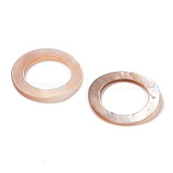 Натуральные морские ракушки соединительные кольца SSHEL-D084-12A