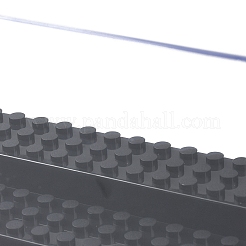 (распродажа с дефектом: поцарапаны) 3-ярусные прозрачные акриловые мини-презентационные коробки для строительных блоков ODIS-XCP0001-22