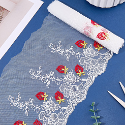 2 ярд полиэстеровых лент для вышивки&nbsp;SRIB-GF0001-52B