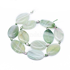 Натуральный полосатый агат / полосатые агатовые бусы G-I245-58