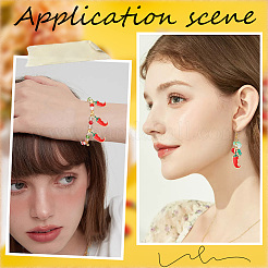 80 шт. Подвески из сплава с эмалью&nbsp;FIND-SC0016-97