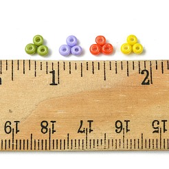 800шт 4 стиля смешанные стили стеклянные круглые бусины&nbsp;SEED-FS0001-18A