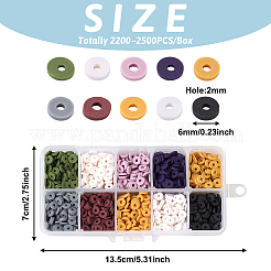 Бусины из полимерной глины  CLAY-TA0001-10