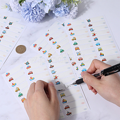 Самоламинирующиеся водонепроницаемые этикетки для детских бутылочек с надписью DIY-WH0504-25D