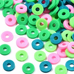 Полимерной глины ручной работы бисер нитей CLAY-R089-6mm-T02B-36