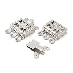 Застежки латунные коробки KK-XCP0001-70P