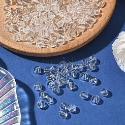 Прозрачные акриловые бусины&nbsp;X-PL526_6MM