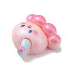 Кабошоны морских животных из непрозрачной смолы на тему океана&nbsp;LS-RESI-D071-01C