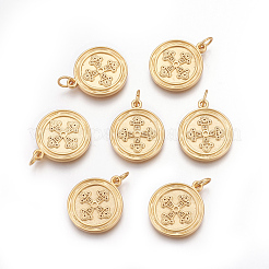 Латунные подвески&nbsp;KK-O118-13MG