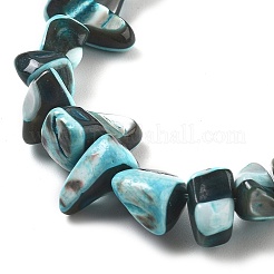 Окрашенные нити натуральных бусин-ракушек трохуса BSHE-Z006-01E