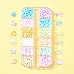 60г 12 цвета 8/0 бисера из непрозрачного стекла SEED-FS0001-28