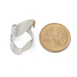 Кольцо-манжета из нержавеющей стали 304 для женщин&nbsp;RJEW-M025-03P