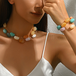 Комплекты из бусин из смолы&nbsp;DT3464