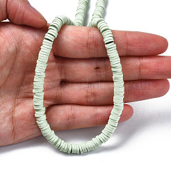 Полимерной глины ручной работы бисер нитей CLAY-R089-6mm-157