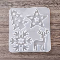 Силиконовые Молды на рождественскую тему DIY-K073-53B