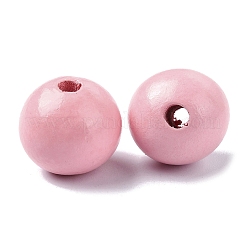 Деревянные европейские бусины с большими отверстиями WOOD-D027-01L