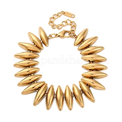 Браслеты из нержавеющей стали 304 для женщин BJEW-Z125-01G