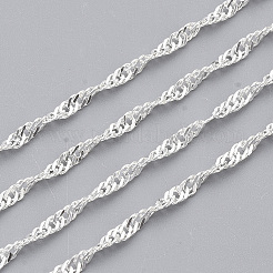 Сингапурские паяные латунные покрытые железом цепи CH-T002-03S