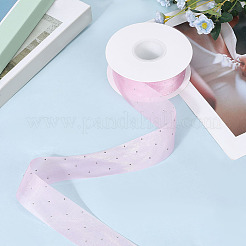 Лента из искусственного шелка со стразами OCOR-WH20050-012C-02