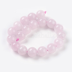 Природного розового кварца нитей бисера G-C076-10mm-3