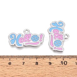 Спортивные подвески из эмалевого сплава&nbsp;ENAM-T022-65P