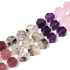 Нитки бусин для чакры из натурального лазурита G-P534-A27-02