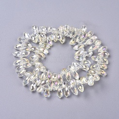 Гальваническое стекло граненые капли нитей&nbsp;EGLA-D014-37