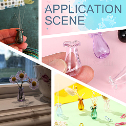 Стеклянная ваза AJEW-SP0002-41A