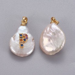 Подвески из натурального пресноводного жемчуга KK-L187-B-01P