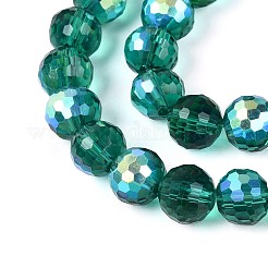 Гальванизируйте прозрачное стекло бисер нитей&nbsp;EGLA-N024-01A-C03