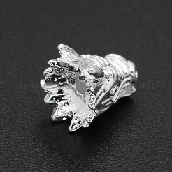 Дракон глава сплава бусины PALLOY-O059-M