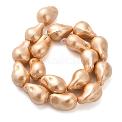 Нити гальванических фарфоровых бусин&nbsp;BSHE-C009-04B