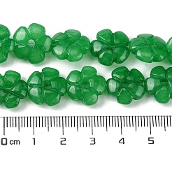 Окрашенные природные малайзии нефрита бисер нитей G-H023-B18-01