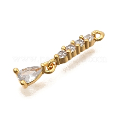 Латунные микро проложить кубического циркония подвески&nbsp;KK-B152-27A-G