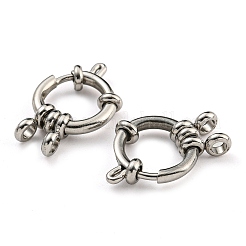 Некорневая застежка из нержавеющей стали марки 304 с пружинным кольцом STAS-G190-17P-D