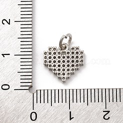 Латунные микро проложить кубического циркония подвески KK-U033-23P