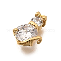 Латунные микро проложить кубического циркония подвески&nbsp;KK-B152-20G