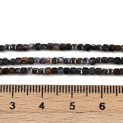 Натуральные сапфировые бусинки&nbsp;LS-G-RM241221-K21