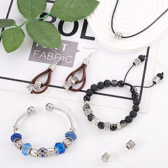 100 шт. 10 бусины в тибетском стиле европейские FIND-KS0001-17