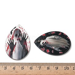 Акриловые подвески с принтом на хэллоуин OACR-G053-01