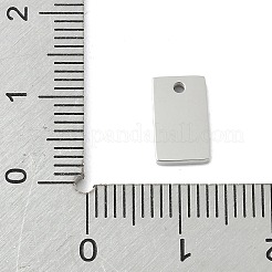 304 нержавеющая сталь штамповка пустые бирки брелоки STAS-D365-07P