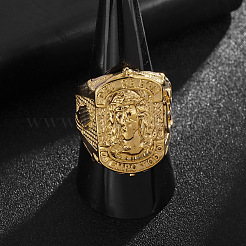 Кольца для мужчин из хирургической нержавеющей стали 316L в стиле хип-хоп&nbsp;FS-WG09604-05