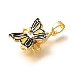 Подвески из латуни с микропаве из циркония&nbsp;KK-R212-5G