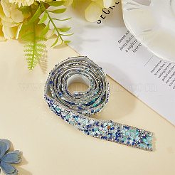 Отделка стразами из смолы и бисером&nbsp;DIY-WH20050-05A