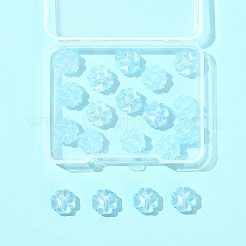 20 шт. Прозрачные стеклянные бусины GLAA-FS0002-40C