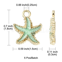 Подвески из эмали и сплава&nbsp;ENAM-YW0002-61B