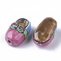 Фарфоровые бусины ручной работы PORC-N004-31