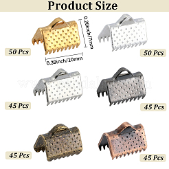 280 шт. 6-х цветные ленты с загнутыми концами&nbsp;IFIN-CP0002-98