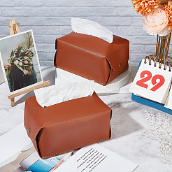 Складные сумки для хранения тканей из искусственной кожи из ПВХ ABAG-WH0005-73D