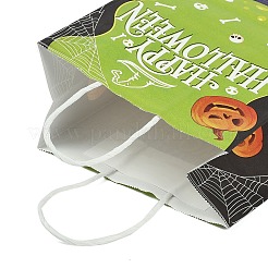 Сумки-шопперы с принтом котла из бумаги на Хэллоуин ABAG-P015-05A